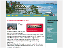 Tablet Screenshot of nautisail.nl